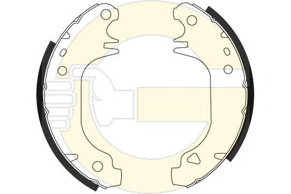 Set saboti frana