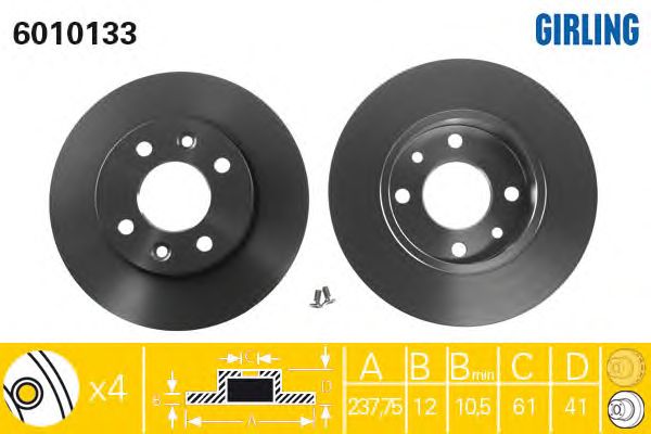 Disc frana