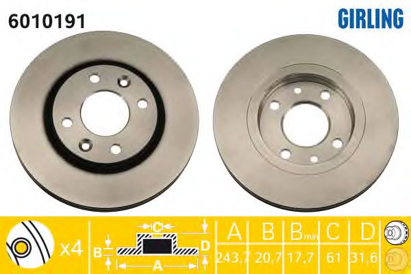 Disc frana