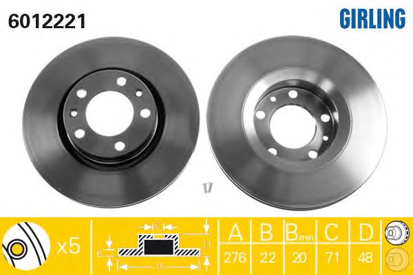 Disc frana