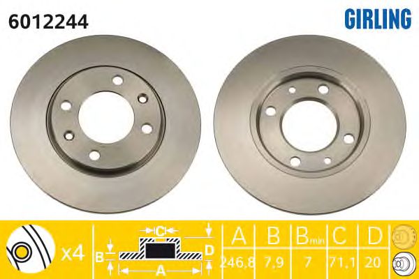 Disc frana