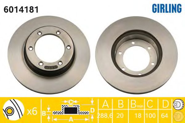 Disc frana