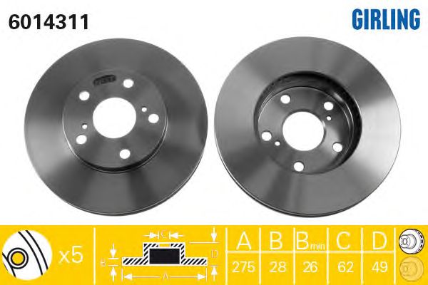 Disc frana