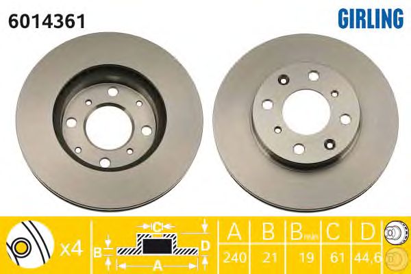 Disc frana