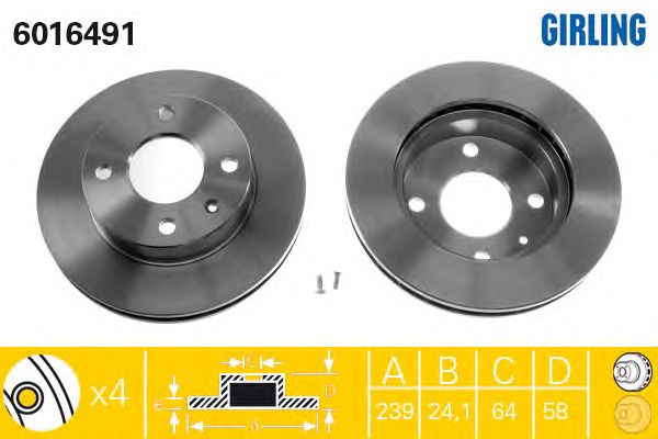 Disc frana