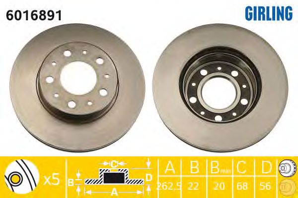 Disc frana