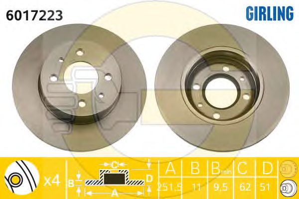 Disc frana