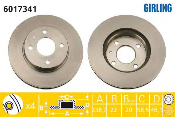 Disc frana