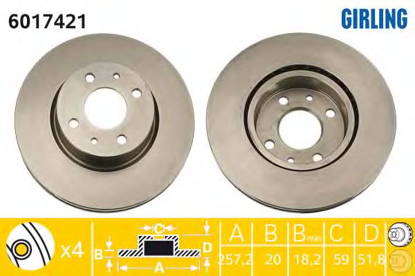 Disc frana