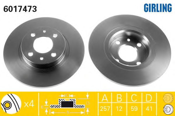 Disc frana