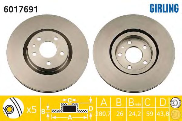 Disc frana