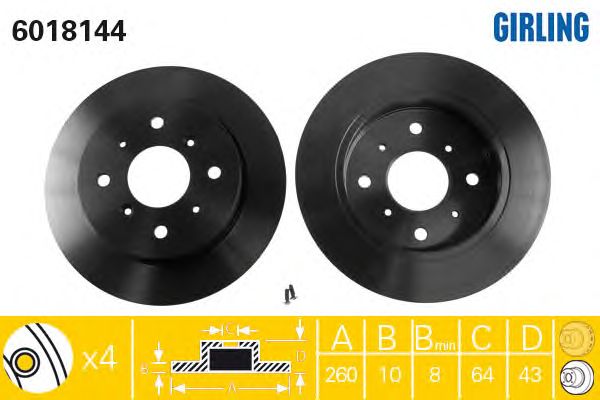 Disc frana