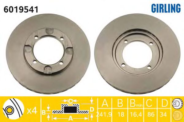 Disc frana