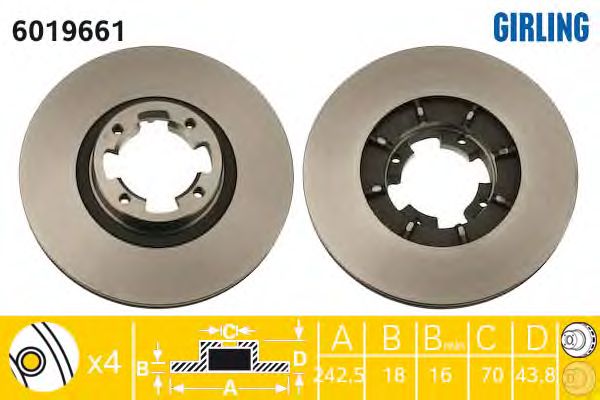 Disc frana