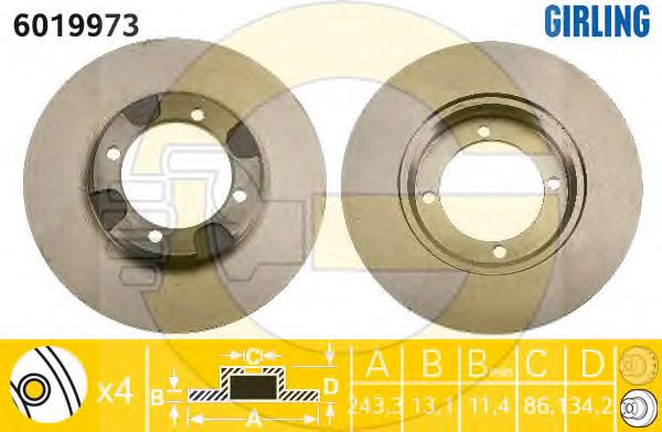 Disc frana