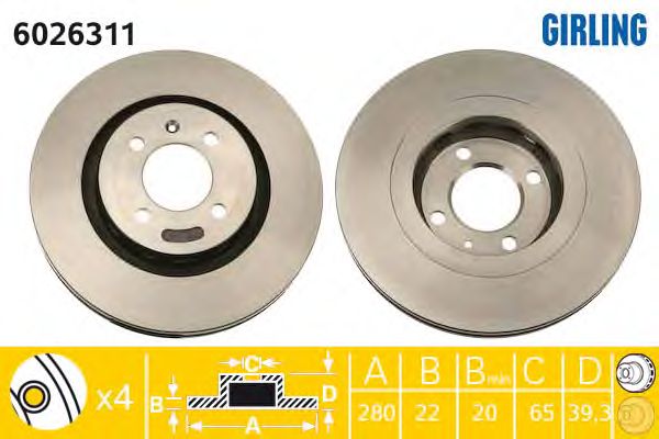 Disc frana