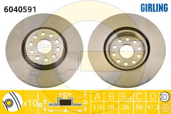 Disc frana