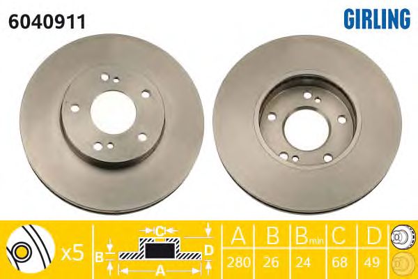 Disc frana