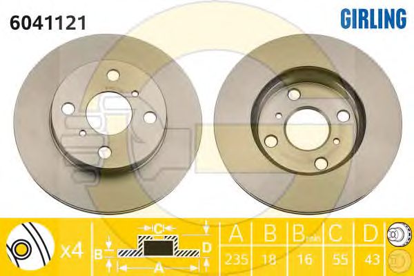 Disc frana