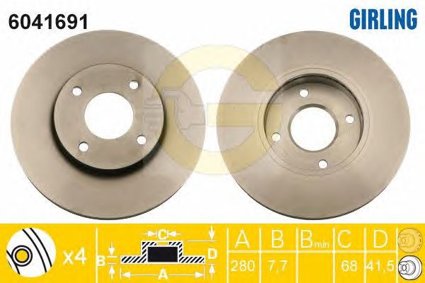 Disc frana