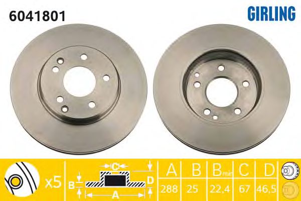 Disc frana