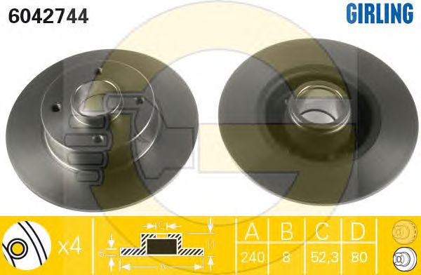 Disc frana