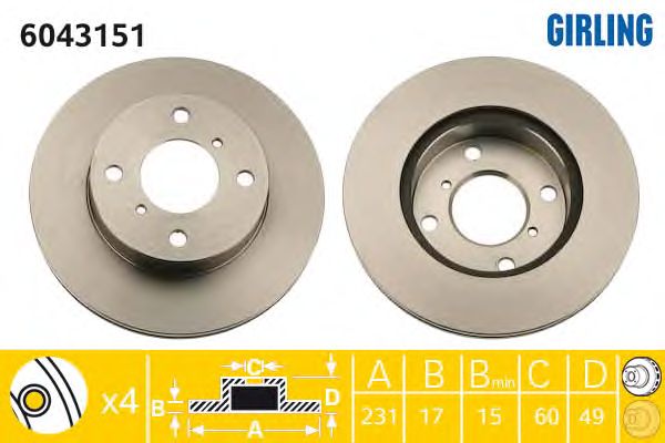 Disc frana