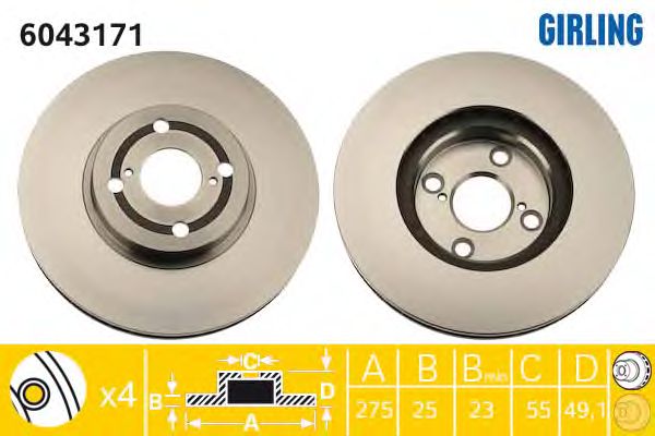 Disc frana