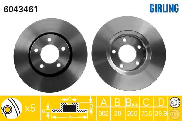 Disc frana