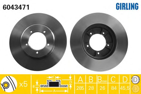 Disc frana