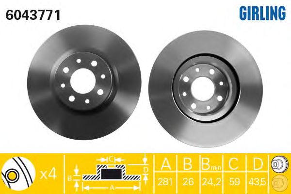 Disc frana