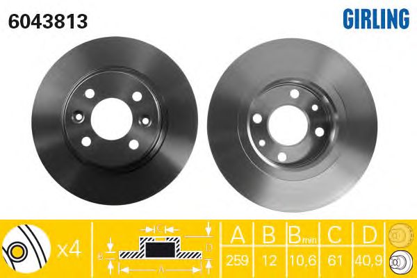 Disc frana