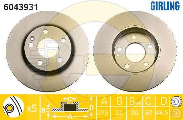 Disc frana