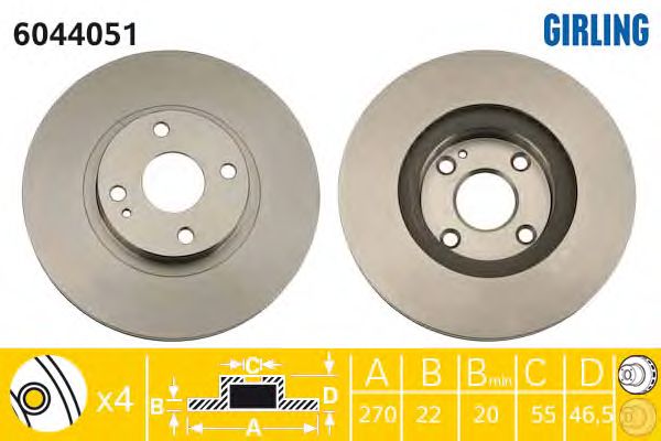 Disc frana