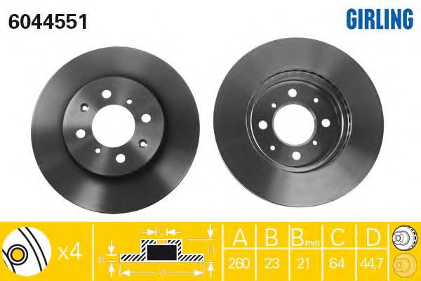 Disc frana