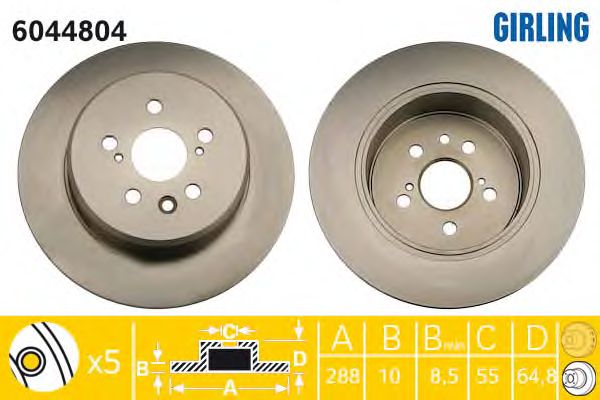 Disc frana