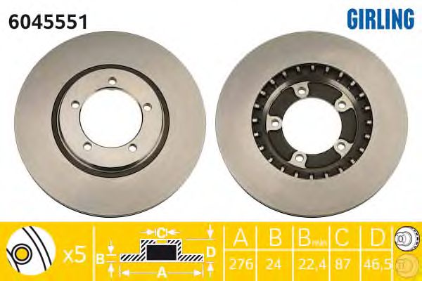 Disc frana