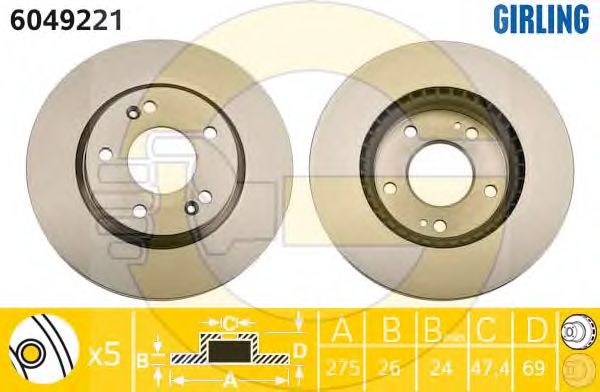 Disc frana