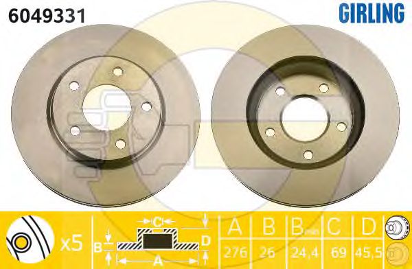 Disc frana