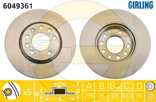 Disc frana