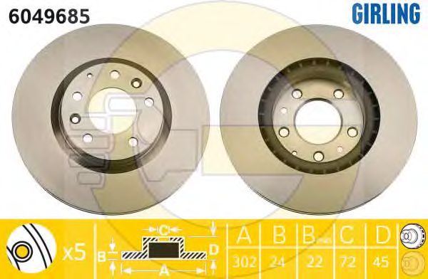 Disc frana