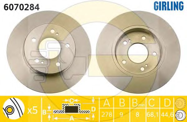 Disc frana