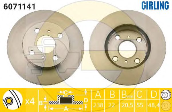 Disc frana