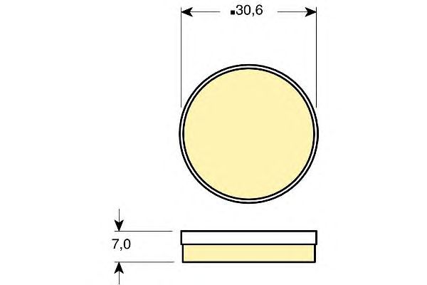 set placute de frana,frana de parcare cu disc