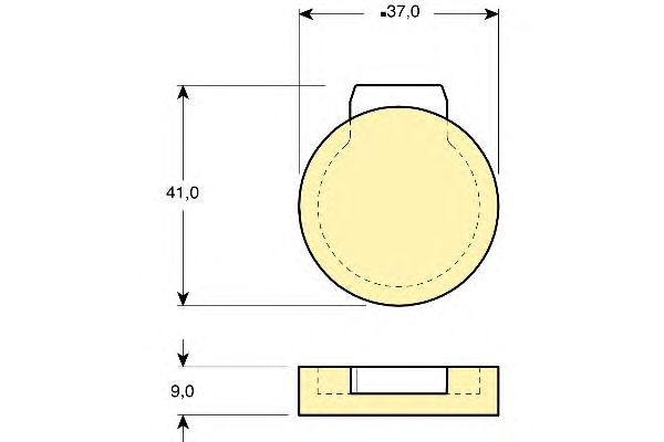 set placute de frana,frana de parcare cu disc