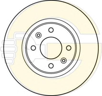 Set frana, frana disc