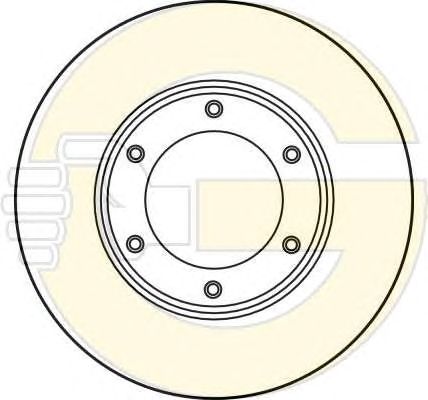 Set frana, frana disc