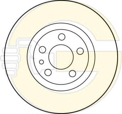 Set frana, frana disc