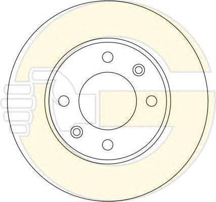 Set frana, frana disc