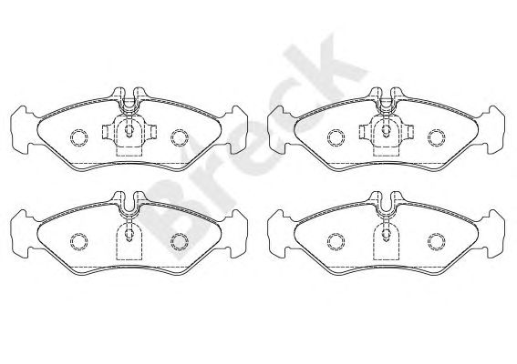 set placute frana,frana disc MERCEDES-BENZ SPRINTER